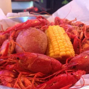 Crawdaddys are HOT &amp; SPICY! My whole face was on fire :))