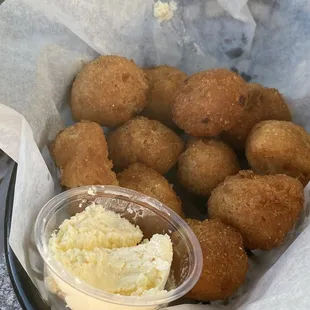 Hush puppies.