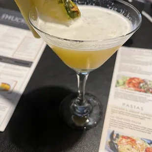 Pineapple martini