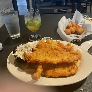 Fried Flounder