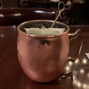 Olympic Mule - refreshing cocktail with a punch!