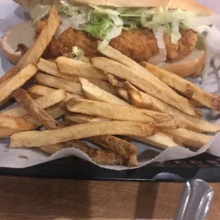 Fish sandwich