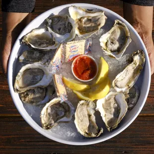 oysters and mussels, shellfish, food, oysters, mussels