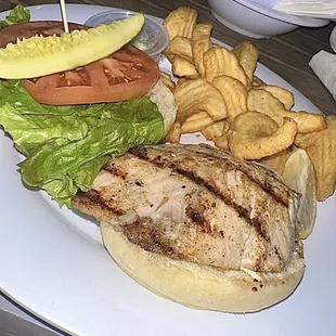 Mahi Mahi Sandwich