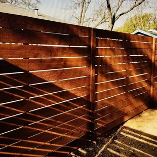 Fence installed