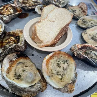 Oysters aplenty