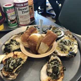 Oysters Rockefeller