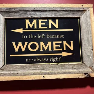 Just thought the bathroom sign was funny