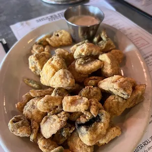 Fried mushrooms