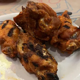 Char buffed wings. Amazing