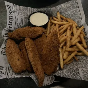 Chicken tenders with old bay seasoning