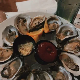 Oysters on the Half Shell