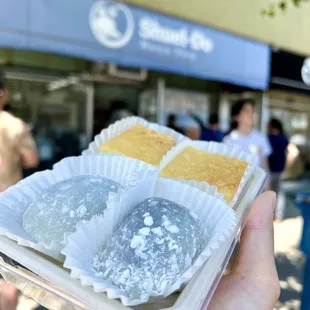 Habutai &amp; butter mochi