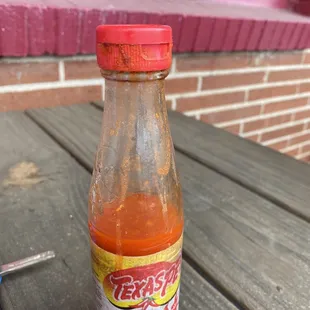 Might want to clean bottles up some.