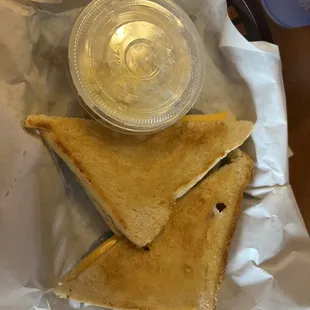 Kids grilled cheese
