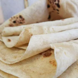 Shugabees Homemade tortillas made to order!