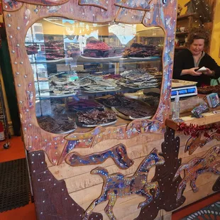 a man behind the counter