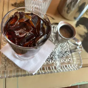 Iced coffee