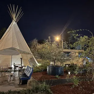 Outside area