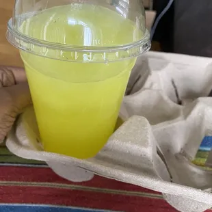 Frozen lemonade