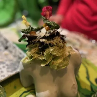This is food, not a centerpiece!