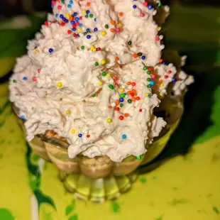 Chocolate and banana pudding