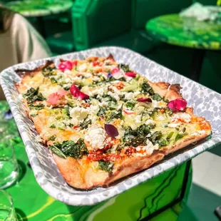 Cheddah and Feta Pizza