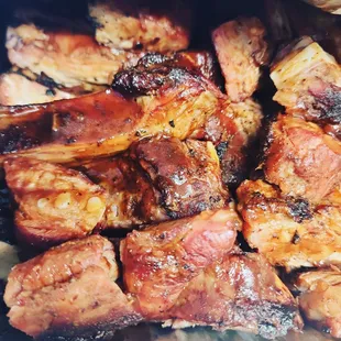 bbq ribs, ribs, food