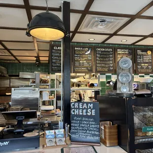 Inside of restaurant