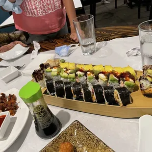 Mix of large Rolls