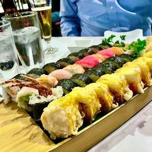 food, sushi and sashimi
