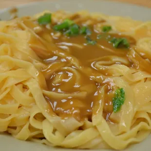 Peanut Noddles close up