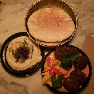 Falafel (bottom right)