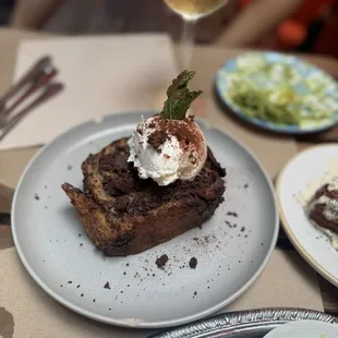 Chocolate Babka French Toast