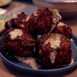 Fried Haloumi Cheese Cubes