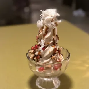 Tahini soft serve