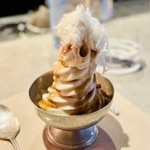 Tahini soft serve