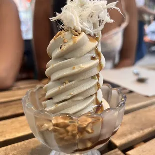 Tahini Soft Serve