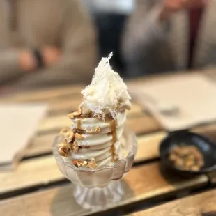Tahini Soft Serve