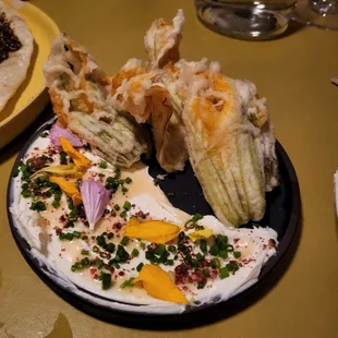 Crispy Squash Blossoms