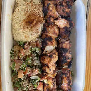 Chicken Skewers Platter