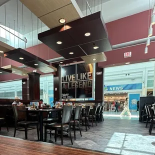 Packed house at noon