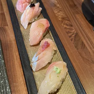 Fresh Nigiri Sushi