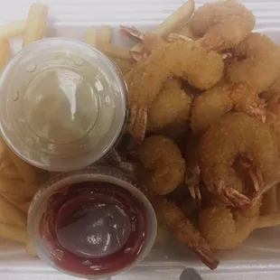 " Fried Baby Shrimp "