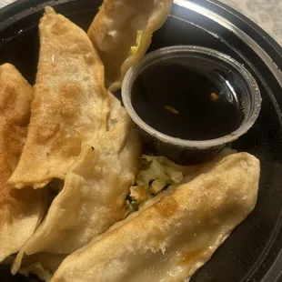 Fried pot stickers - chicken