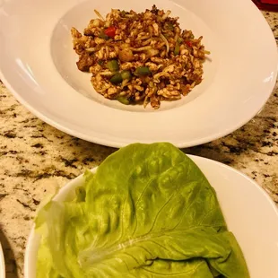 Chicken Lettuce Wraps