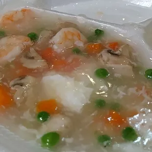Shrimp with lobster sauce