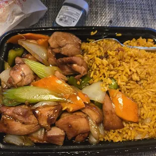 Bourbon chicken