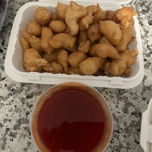 Sweet and sour chicken
