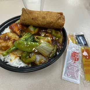 Szechuan Shrimp Lunch Special
